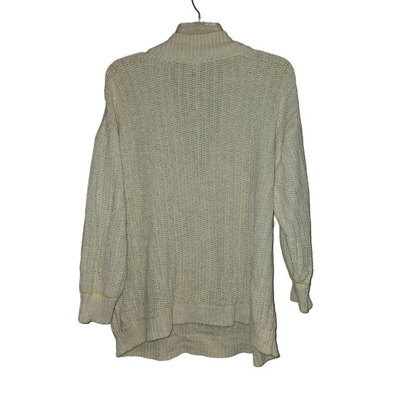 NWOT CAbi Croquet Pullover Knit Sweater L V-Neck Cotton/Lyocell Blend - Picture 3 of 5